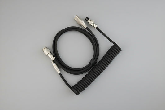 USB-Type C - Nylon Coiled Aviator